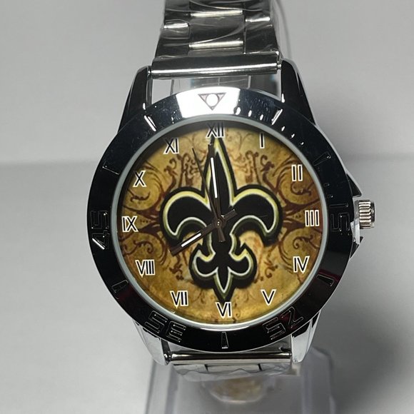 New Orleans Saints NFL Stainless Steel Men's Watch NEW!! - Picture 6 of 7